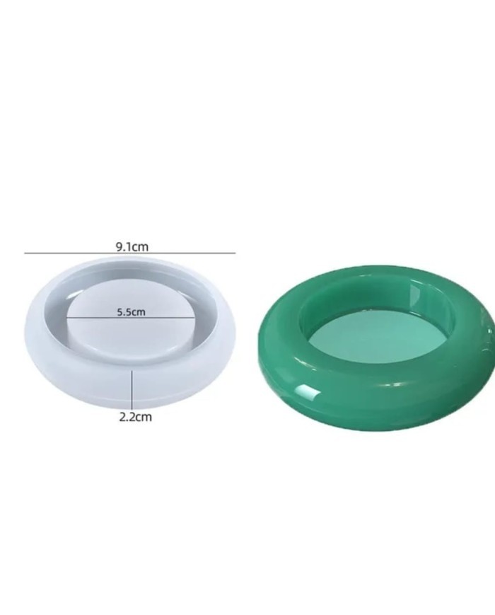 Silikon Epoksi Tealight Mumluk Kalıbı - Kod:432