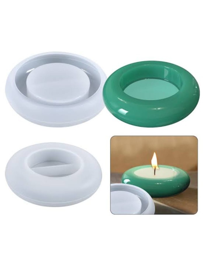 Silikon Epoksi Tealight Mumluk Kalıbı - Kod:432