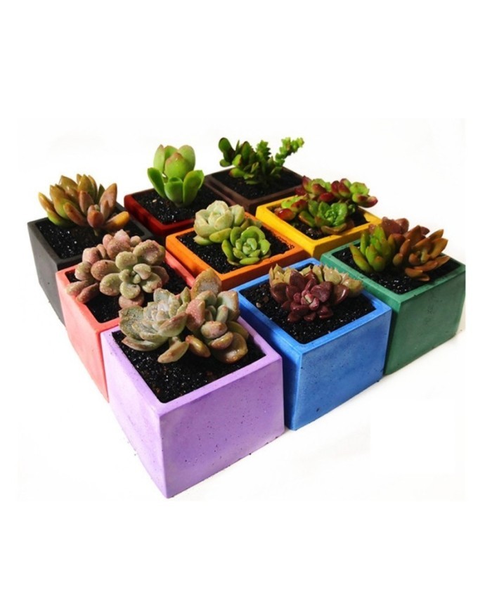 İkili Beton Saksı Kalıbı