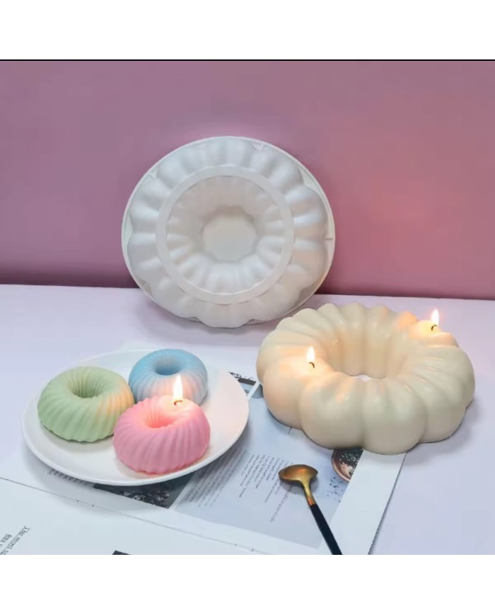 Papatya Kek Mum Kalıbı