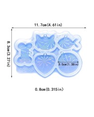 Holografik Evcil Hayvan Pati Silikon Kalıp - Kod:473