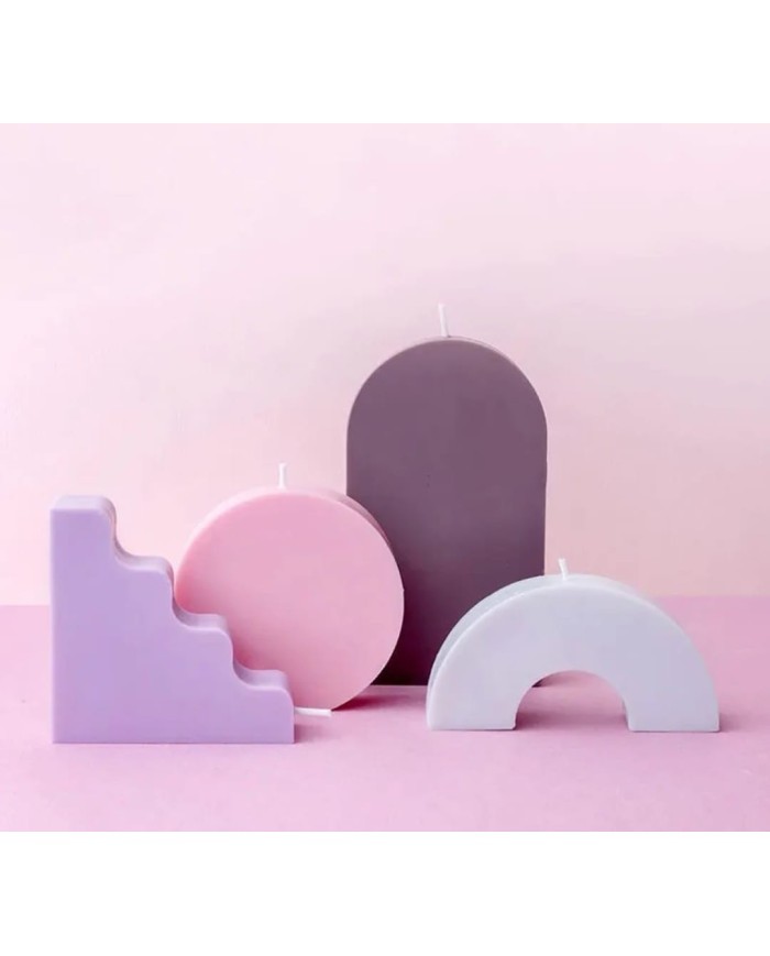 Buklem Mum Silikon Kalıbı - Kod:309