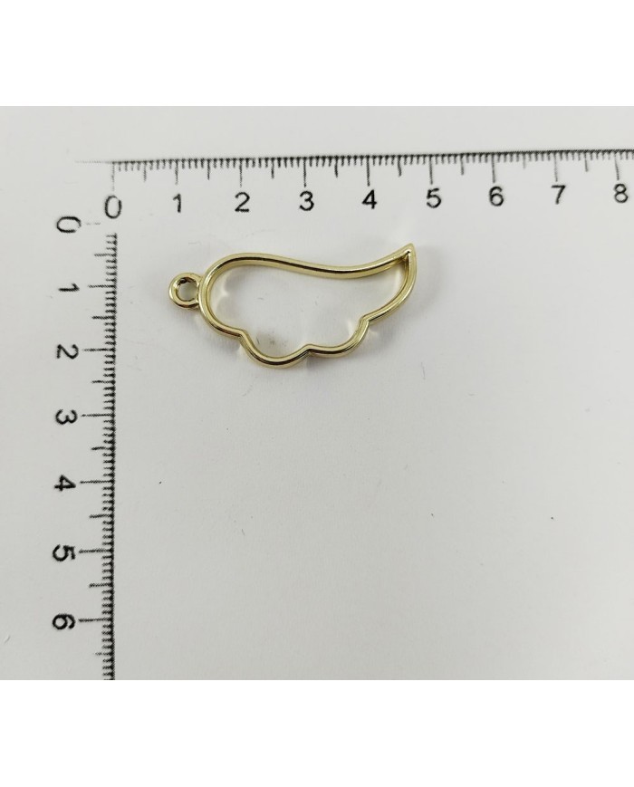 Metal Kolye Ucu Melek Kanadı Model