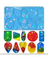 8,8cm x 15cm Hologramlı Anahtarlık Kalıbı - Kod:521