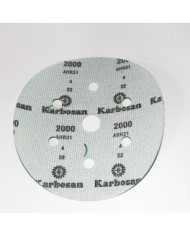 1 Adet - Karbosan AHR31/2000 - 7 Delikli - Yeşil - Cırt Zımpara