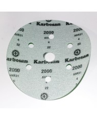 1 Adet - Karbosan AHR31/2000 - 7 Delikli - Yeşil - Cırt Zımpara