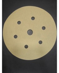 1 Adet - Karbosan ACR31/P400 - 7 Delikli - Sarı - Cırt Zımpara