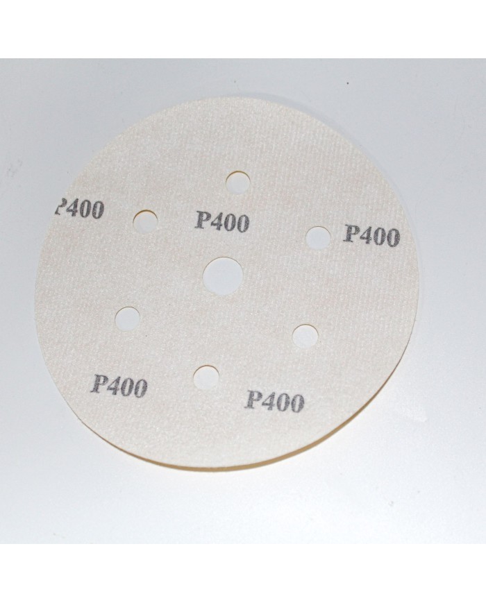 1 Adet - Karbosan ACR31/P400 - 7 Delikli - Sarı - Cırt Zımpara