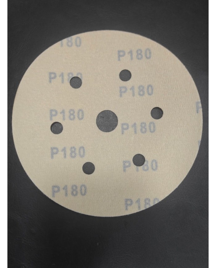 1 Adet - Karbosan ACR31/P180 - 7 Delikli - Sarı - Cırt Zımpara