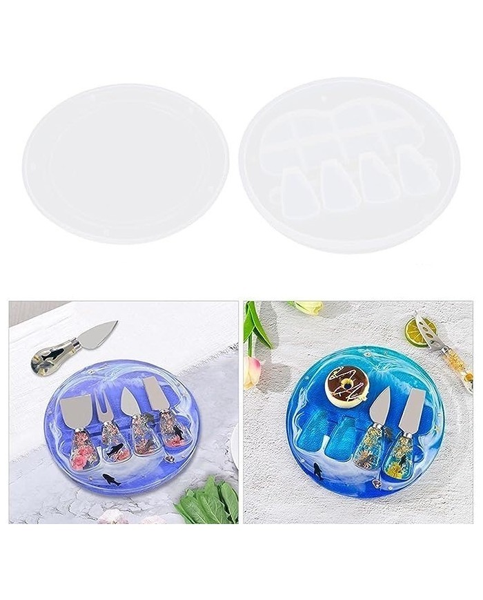 Peynir Bıçağı Standı Silikon Kalıbı - Hobi Silikon Kalıbı -Kod:460