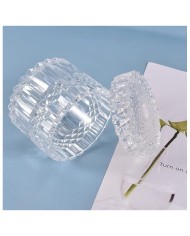 Desenli Şekerlik Silikon Kalıbı - Hobi Silikon Kalıbı -Kod:472