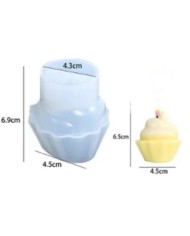 CupCake Silikon Kalıp - Hobi Silikon Kalıbı -Kod:489