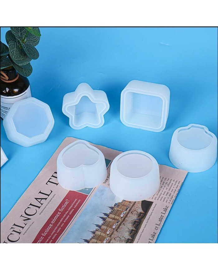 Yuvarlak Epoksi ve Beton Silikon Kalıbı- Kod:497