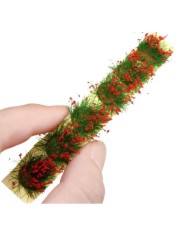 6 lı - Kendinden Yapışkanlı - Yapay Çiçekli Çim - Renk Seçmeli