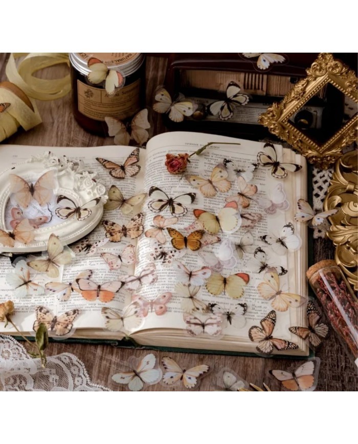 1 Paket - Kelebek Sticker