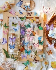 1 Paket - Kelebek Sticker