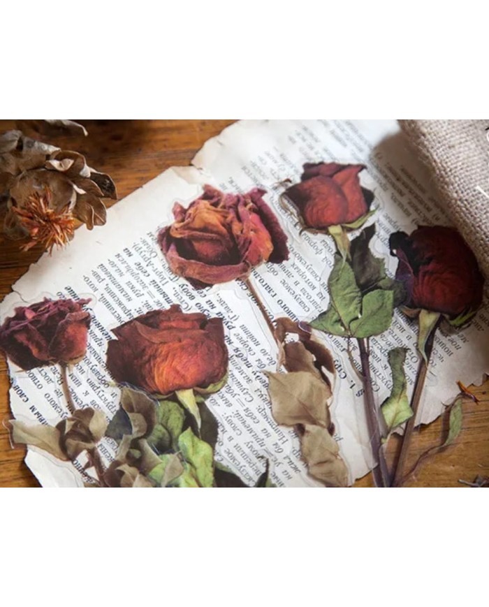 1 Paket - Gül Sticker