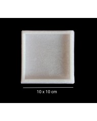 Kare  Bardak Altı Kalıbı - 10x10 cm - Kod: SN1238