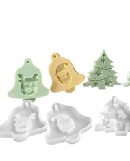 Noel Baba Yılbaşı Çanı Kalıbı Kod: 1116