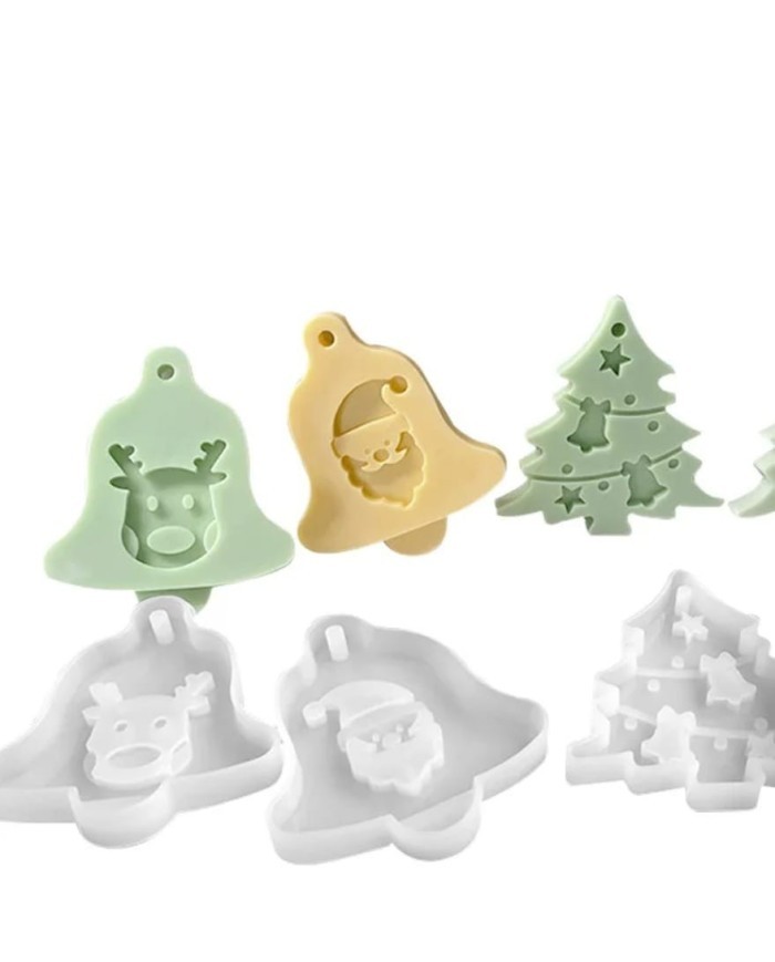 Ren Geyiği Yılbaşı Çanı Kalıbı Kod:1118