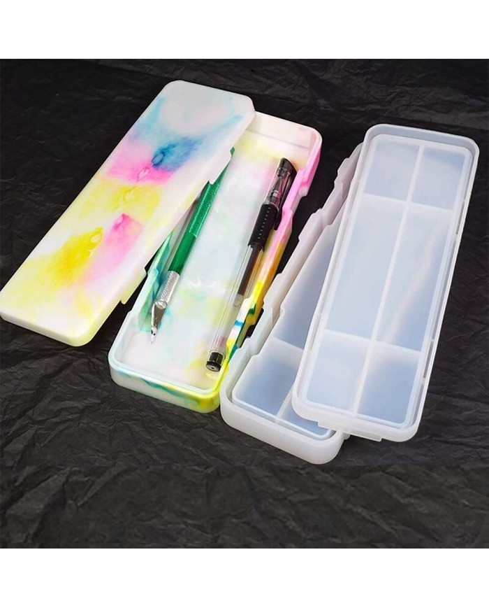 Makyaj Kutusu - Epoksi ve Beton Silikon Kalıbı -Kod:235