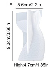 Deniz Kızı Kuyruğu Epoksi Mum Ve Beton Kalıbı - Hobi Kalıbı - Kod:1103