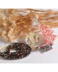 Dekoratif Fotoğraflı Çam Ağacı - Hobi Silikon Kalıbı Kod: 1222