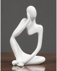 Düşünen İnsan Epoksi Mum Ve Beton Kalıbı - Hobi Kalıbı - Kod:1072