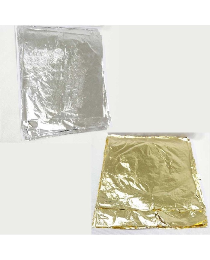 Yaprak Varak Kağıt Renk Gümüş 5 Adet