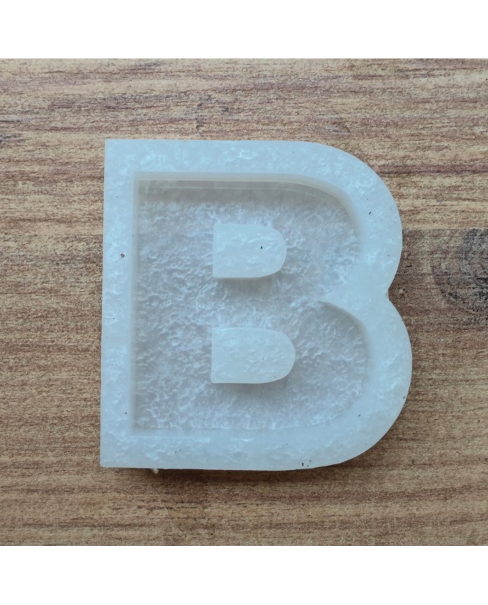 Tekli Harf Epoksi Reçine Kalıbı - C
