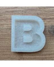 Tekli Harf Epoksi Reçine Kalıbı - Ç
