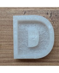 Tekli Harf Epoksi Reçine Kalıbı - F