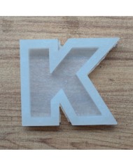 Tekli Harf Epoksi Reçine Kalıbı - K