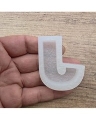 Tekli Harf Epoksi Reçine Kalıbı - K