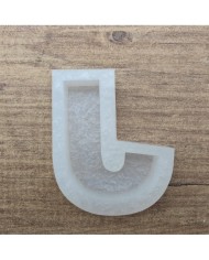 Tekli Harf Epoksi Reçine Kalıbı - L