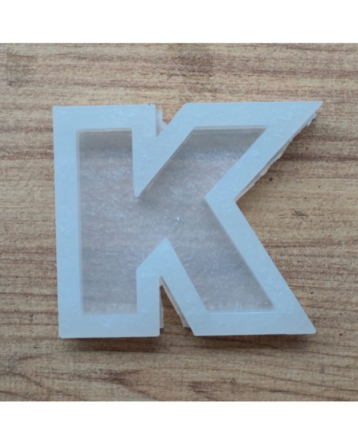 Tekli Harf Epoksi Reçine Kalıbı - L