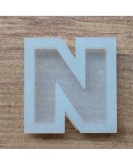 Tekli Harf Epoksi Reçine Kalıbı - O