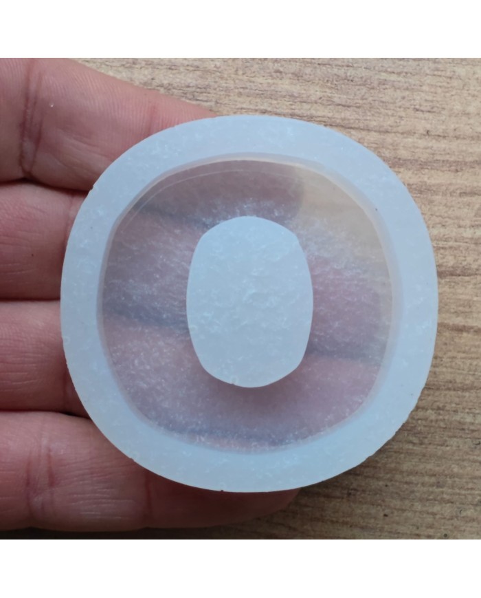 Tekli Harf Epoksi Reçine Kalıbı - Ö