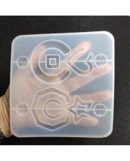 Küpe Reçine Epoksi Kalıp -Kod:232