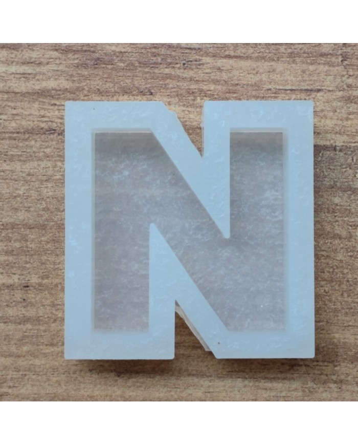 Tekli Harf Epoksi Reçine Kalıbı - S