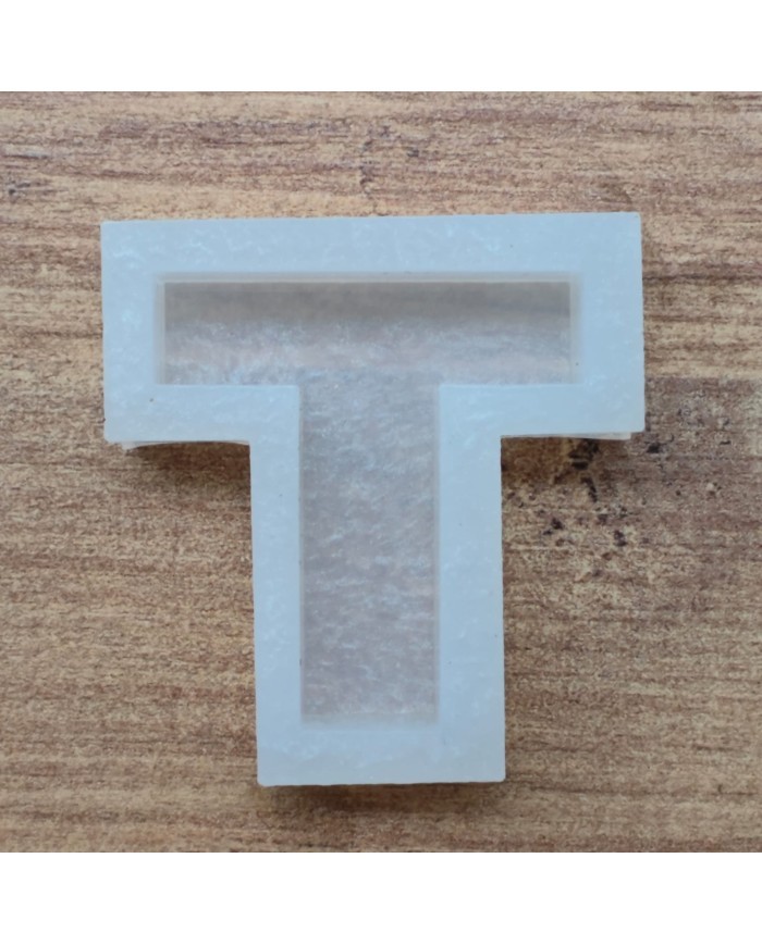 Tekli Harf Epoksi Reçine Kalıbı - U