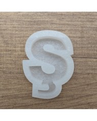 Tekli Harf Epoksi Reçine Kalıbı - Ü