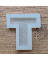 Tekli Harf Epoksi Reçine Kalıbı - Ü