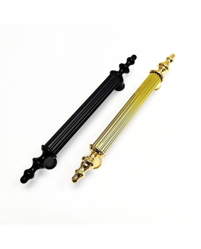 Tepsi Epoksi Kalıp Kulpu  - Metal Tırtıklı Siyah