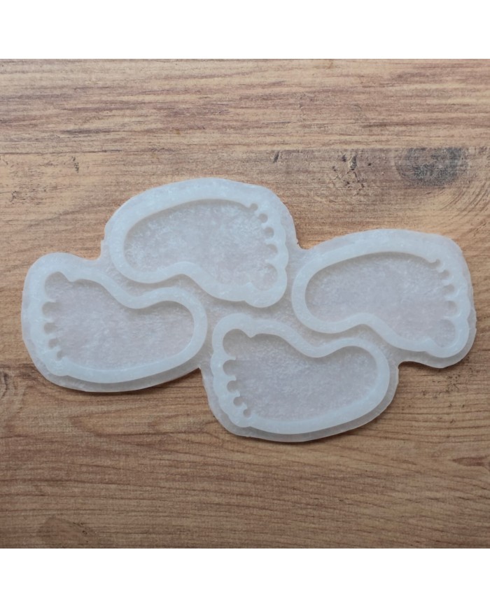 Bebek Ayağı Magnet Reçine Epoksi Kalıbı - Kod: SN1233