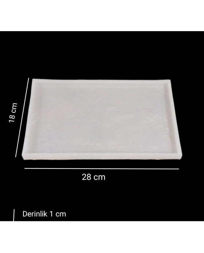 5 Adet 28x18 cm - Dikdörtgen Tepsi Kalıbı