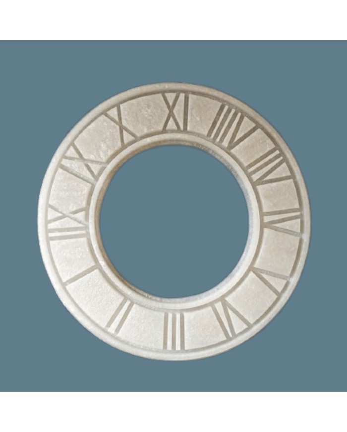 Roma Rakamlı 40 Cm Saat - Hobi Silikon Kalıbı