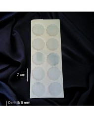 7cm - 10lu Tırtıklı Yuvarlak Magnet Kalıbı