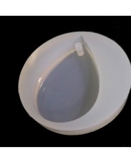 5 Adet Reçine Epoksi Kalıp-delikli Damla - E20B