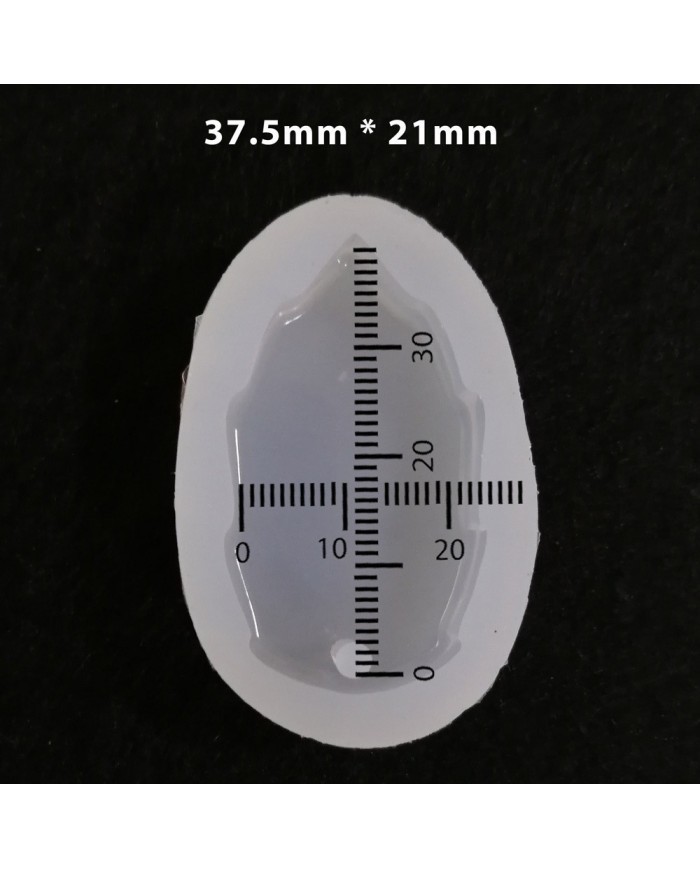 5 Adet Reçine Epoksi Kalıp-delikli Yaprak - E22